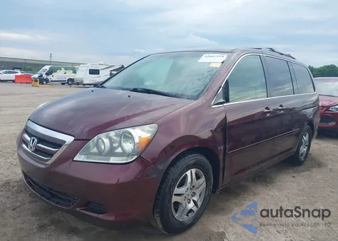 2007 Honda Odyssey Ex from USA, damaged, VIN 5FNRL38487B419233